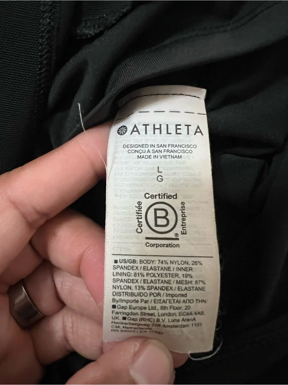 Athleta golf skort with Zip Pockets